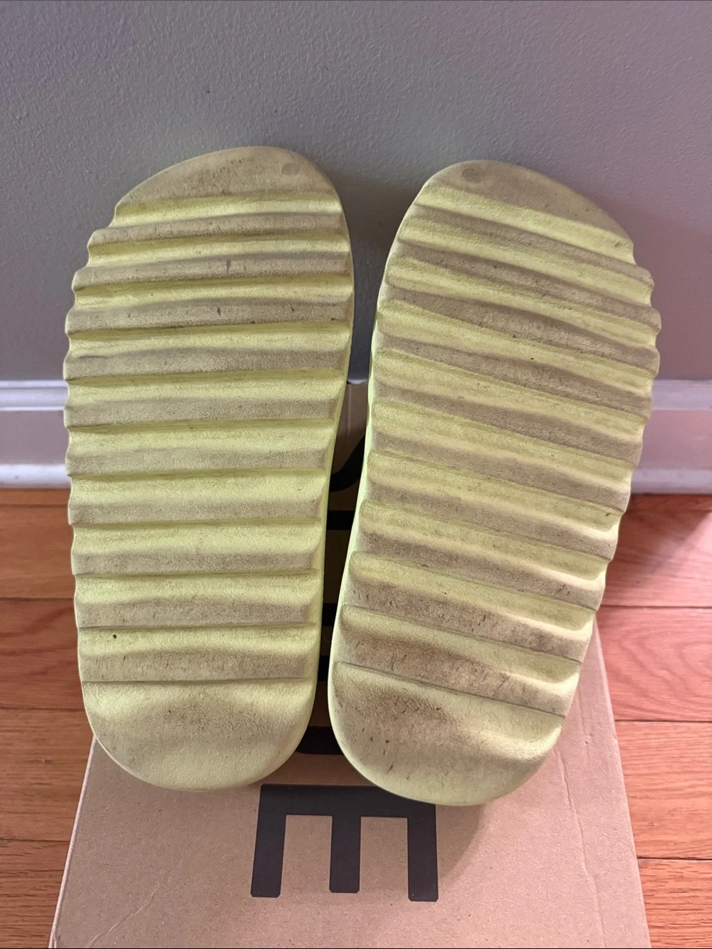 adidas Yeezy Slide Lime Green Foam Slip-Ons